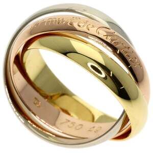 CARTIER Authentic 18k Gold Trinity Ring #49